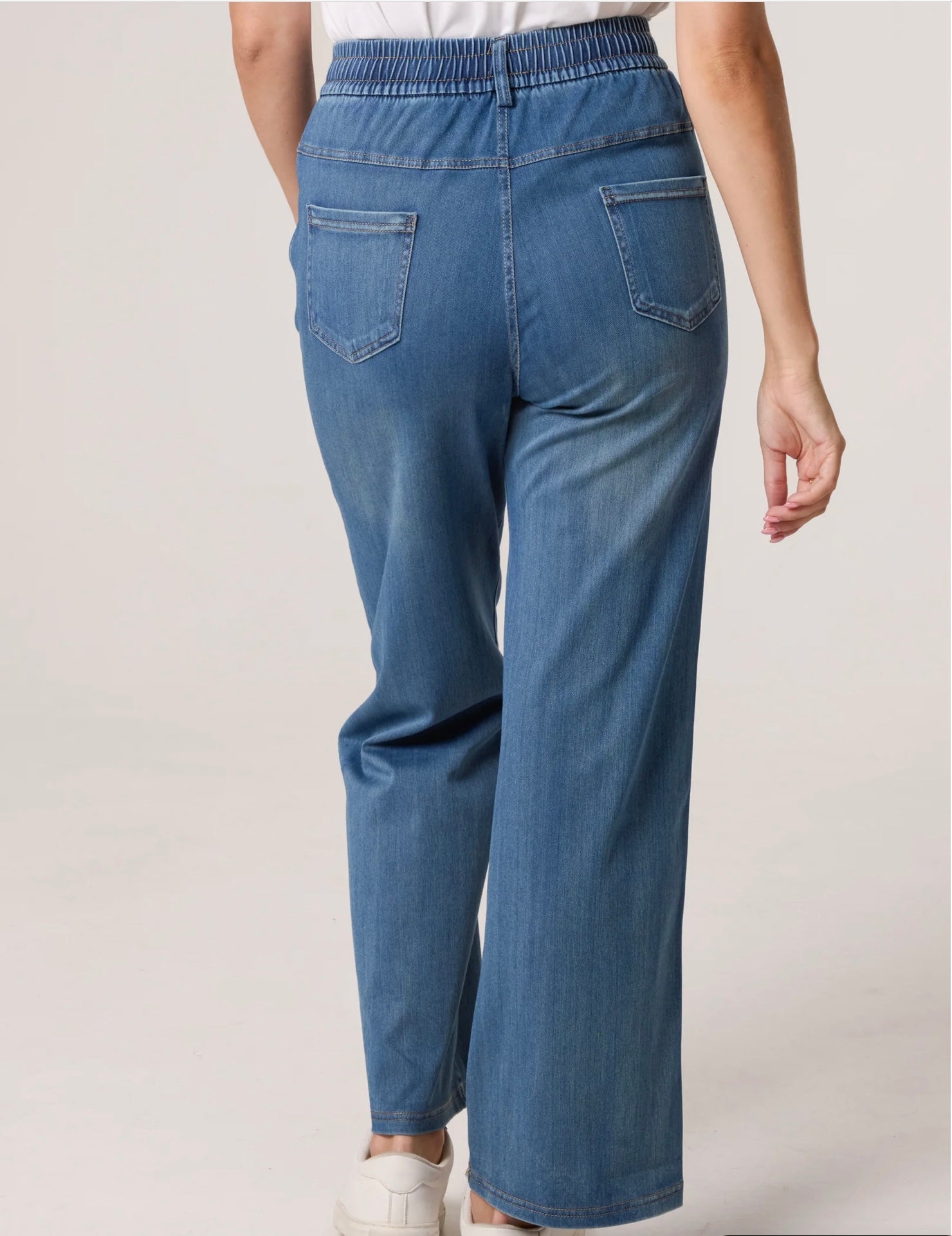 Denim Look soft Touch Trouser