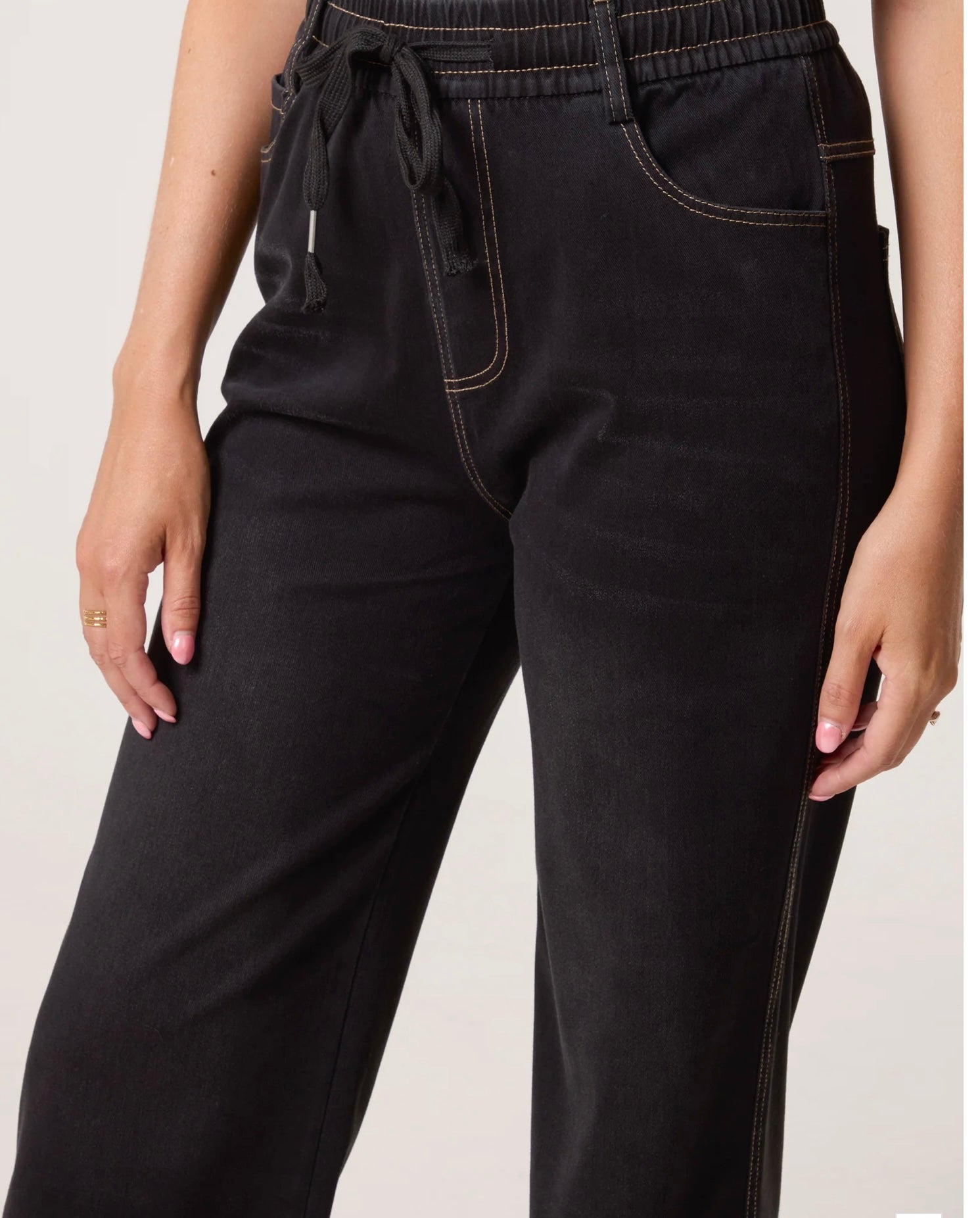 Denim Look soft Touch Trouser