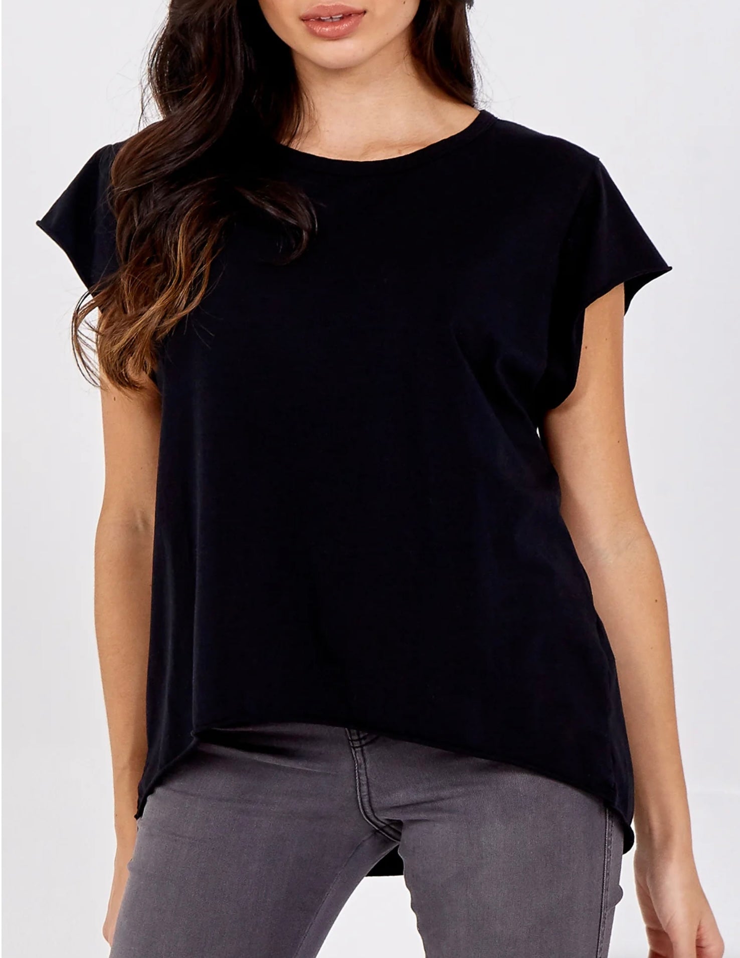 Cap Sleeve T Shirt
