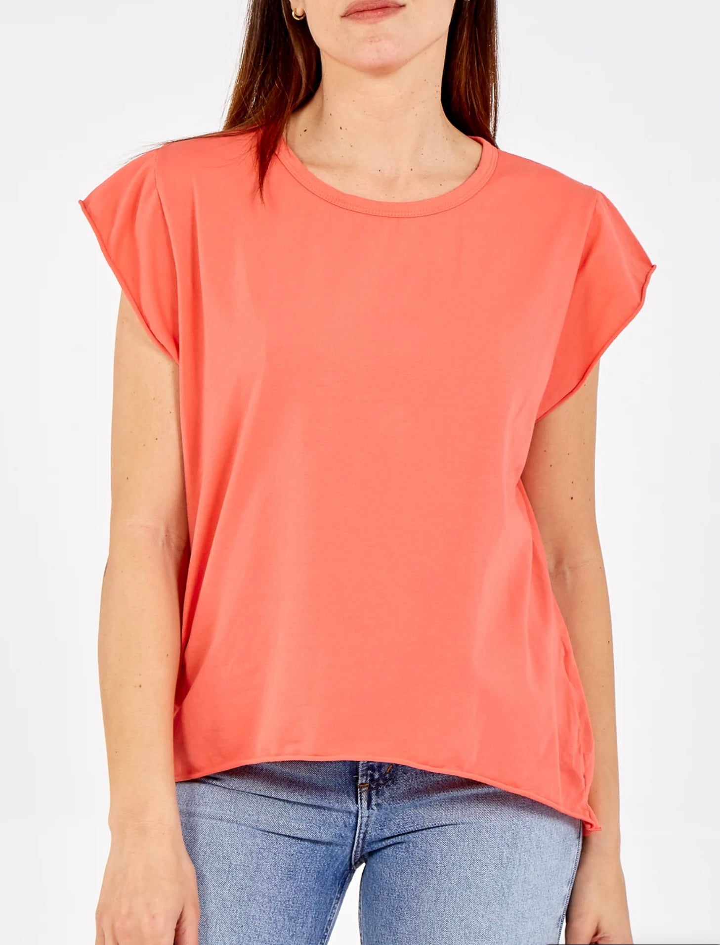 Cap Sleeve T Shirt