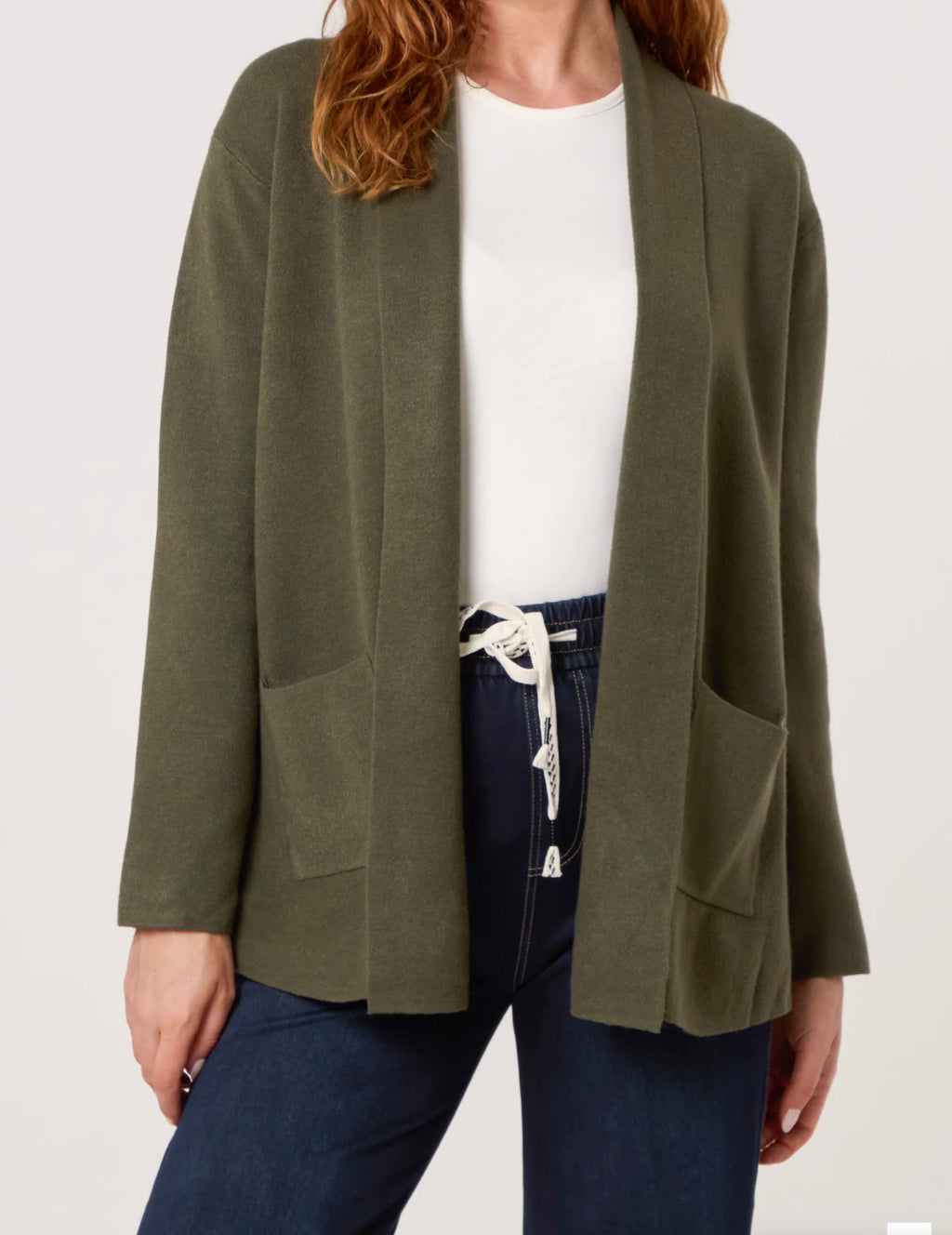 Pocket Detail Longline knit Cardigan