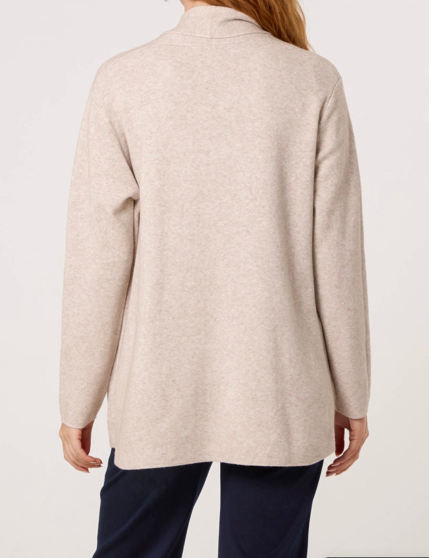 Pocket Detail Longline knit Cardigan