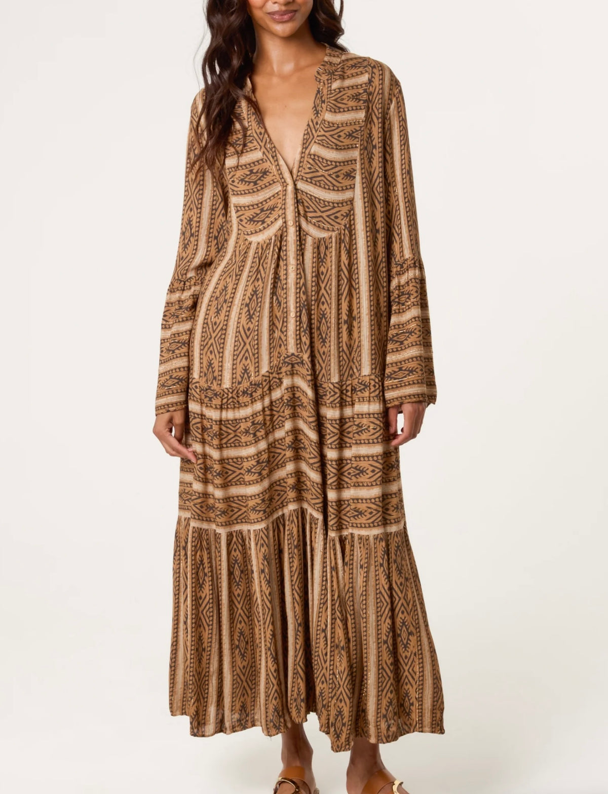 Aztec Tunic Long Dress