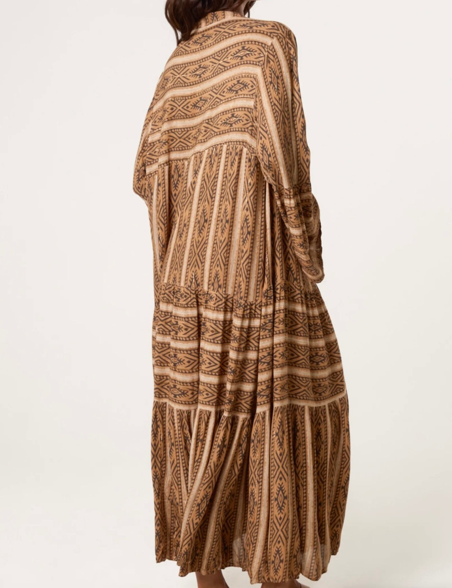 Aztec Tunic Long Dress