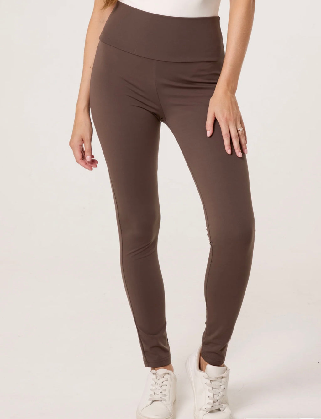 Leggings High Waist Band fleece Lined
